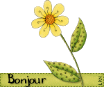 bonjour fleur jaune47409126 p